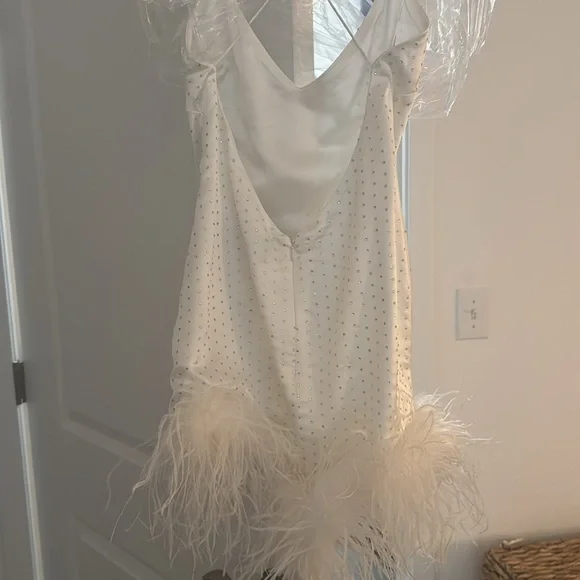 Retrofete Susana Feather Dress